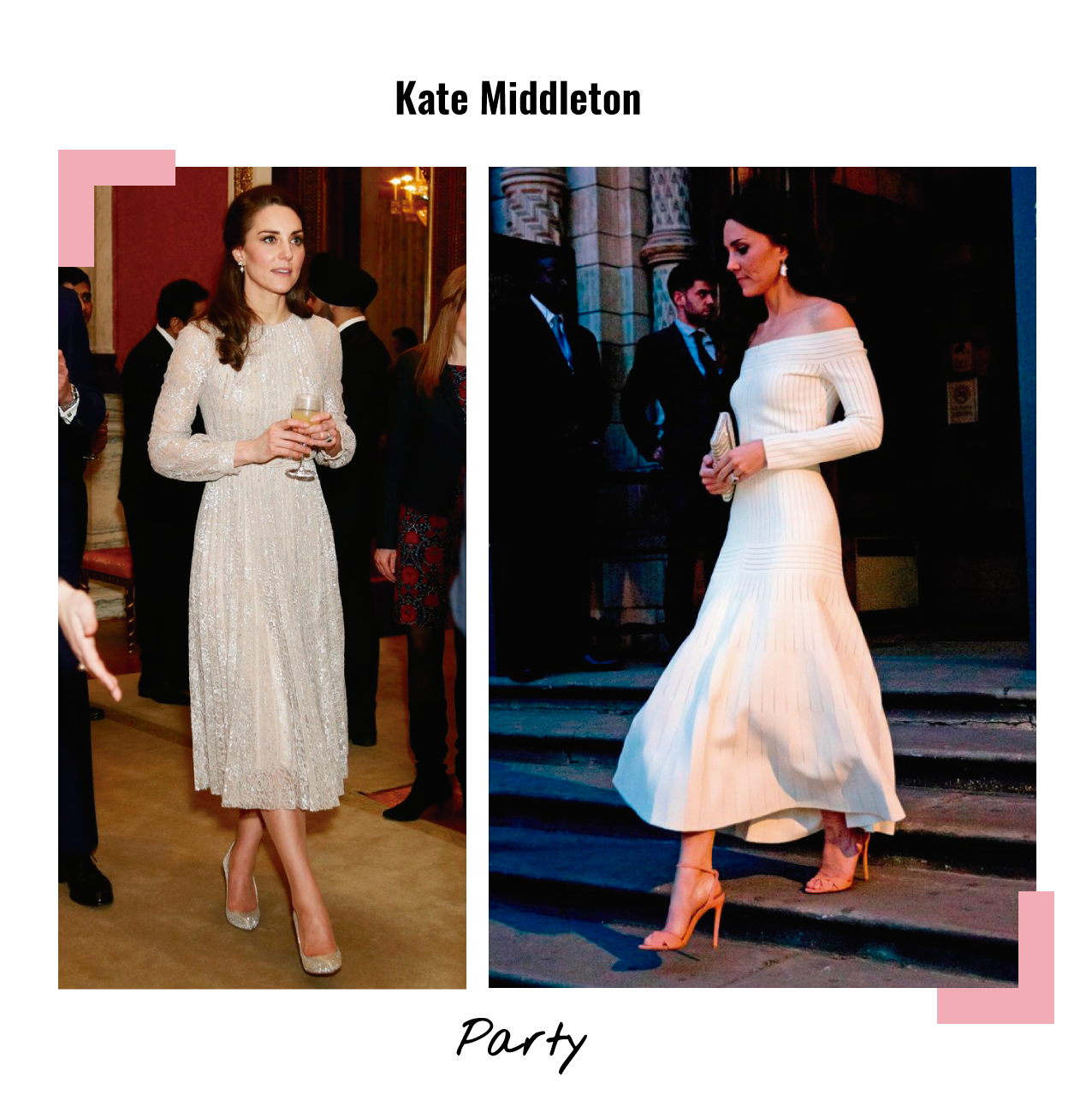 Look festa Kate Middleton
