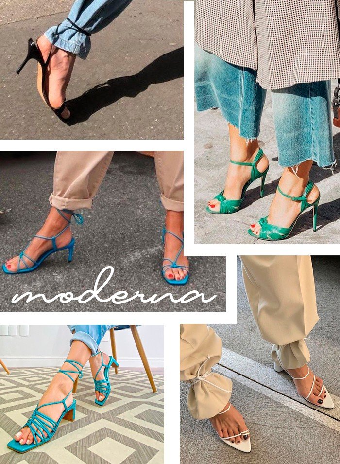 estiloo moderno sandalias